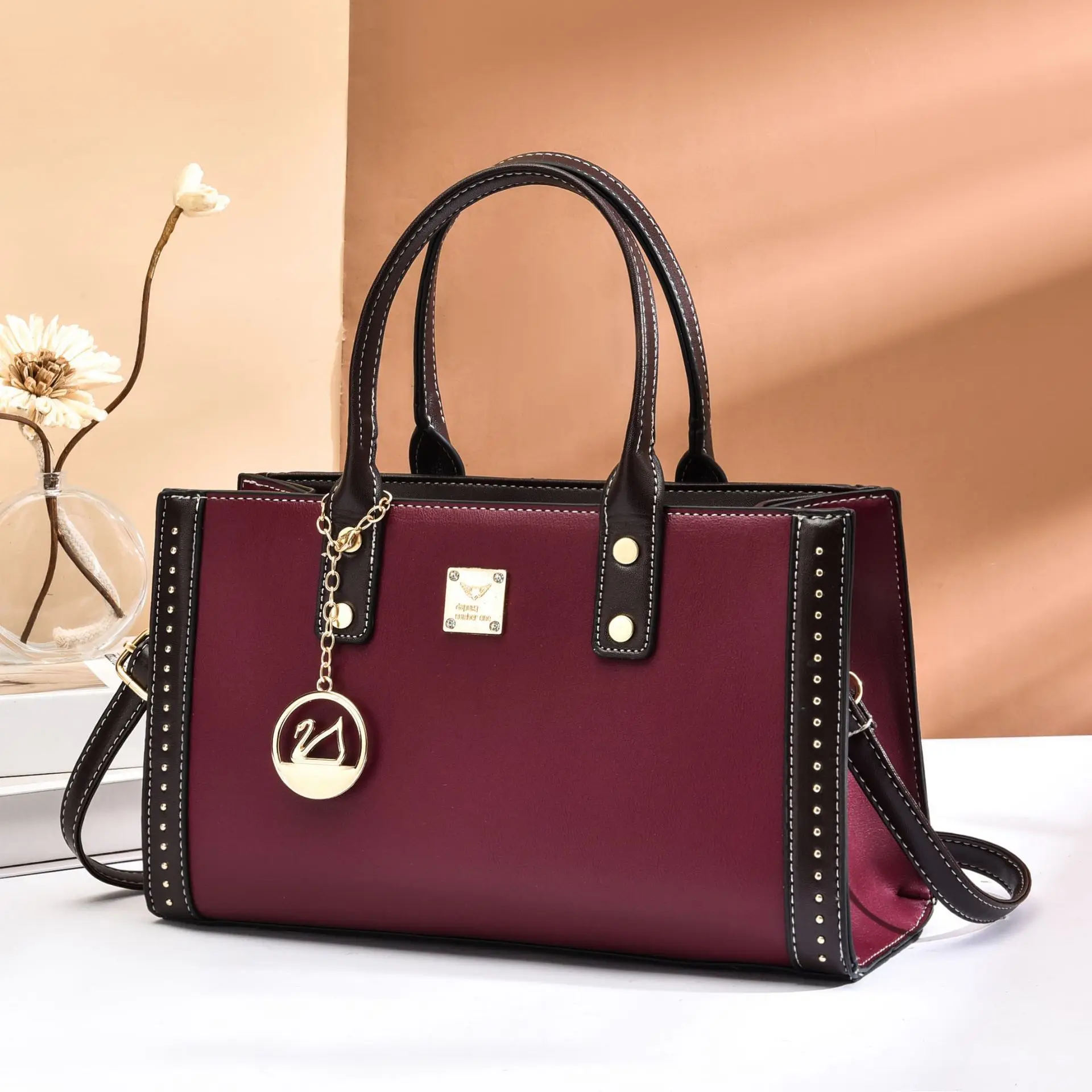 Sac Bandoulière Femme Imperméable 2025 – Style Élégant Fermeture Éclair, Idéal Maman