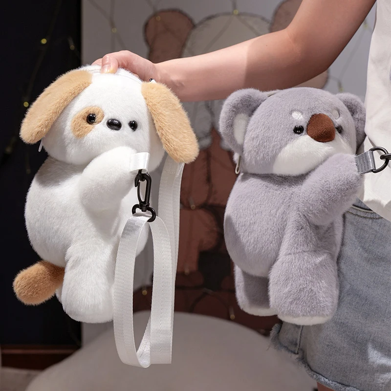 Sac à Dos Peluche Animal – Ultra Doux, Zippé & Brodé | Unisexe Enfant & Adulte