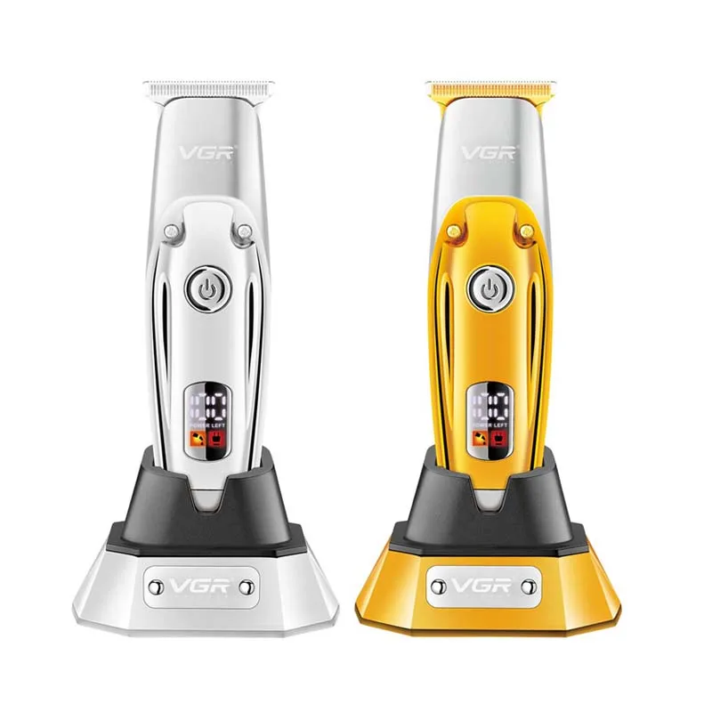 Tondeuse VGR V-277 Professionnelle Rechargeable USB – Corps Métal, 180 min d'Autonomie