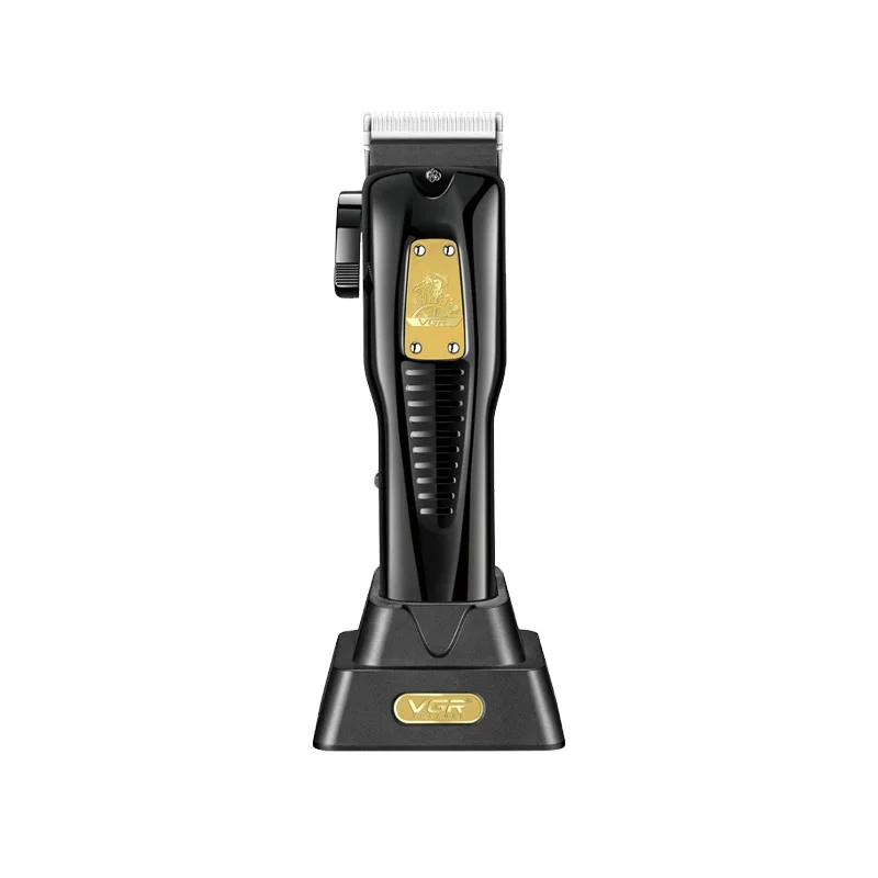Tondeuse Professionnelle Rechargeable VGR V-651 – Métal, 200min d'autonomie, Charge USB