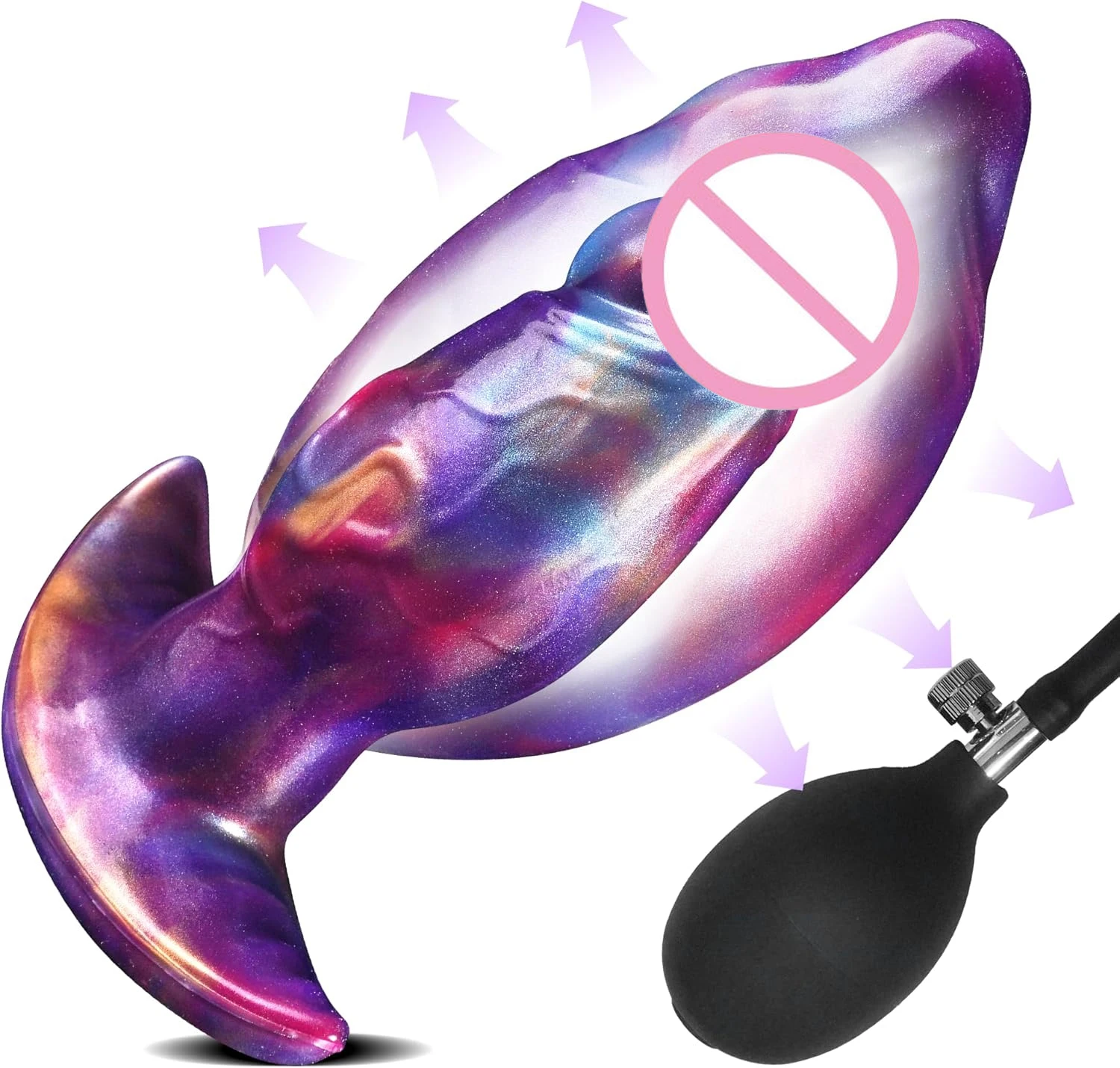 Grand gode Anal monstre fantastique extraterrestre jouets godemichet Anal gonflable Base en forme de T énorme jouet de Prostate en Silicone pour étendre le plaisir anal