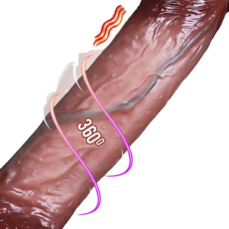 Dildos réalistes pour adultes, vibrateur multifonctionnel pour point G avec sensation de toucher réel, dildo en silicone souple pour femmes