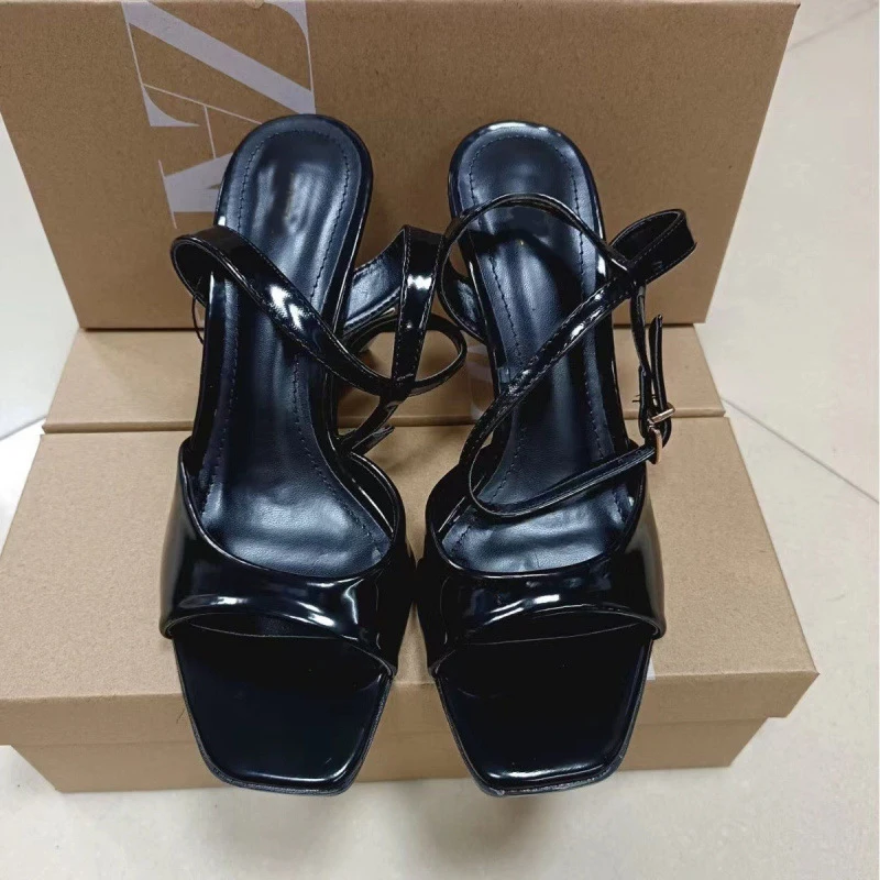 Sandales Femme Talon Aiguille Plateforme – Bout Ouvert, Légères & Imperméables