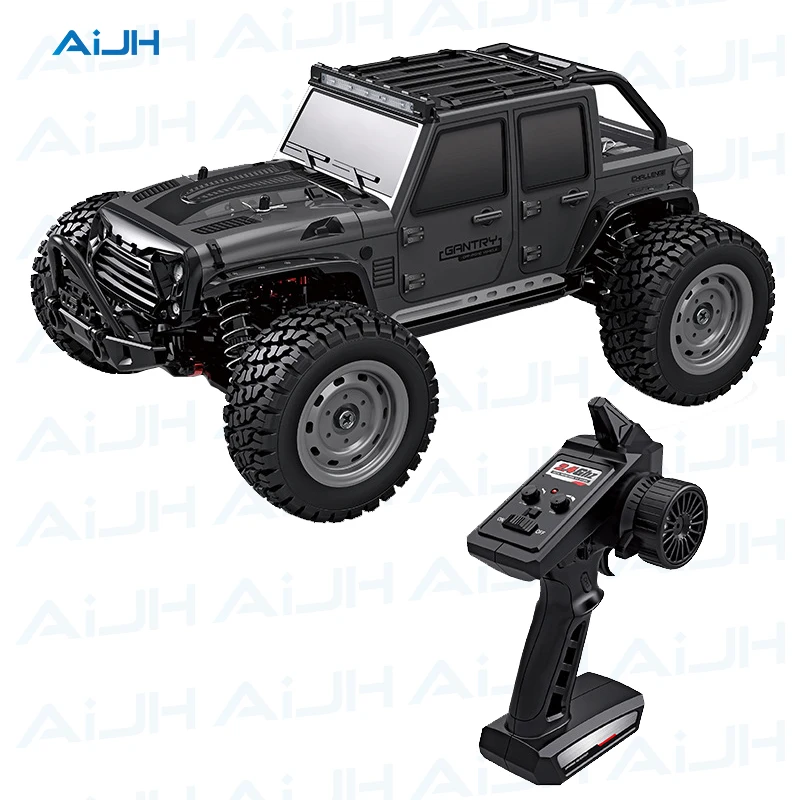 Voiture RC 4x4 Télécommandée 1/16 – Haute Vitesse, Lumières LED, Tout-Terrain