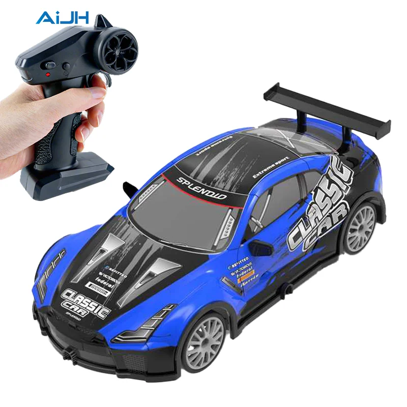 Voiture RC Drift 4x4 AiJH avec Effets Lumineux – Télécommandée, Câble USB inclus