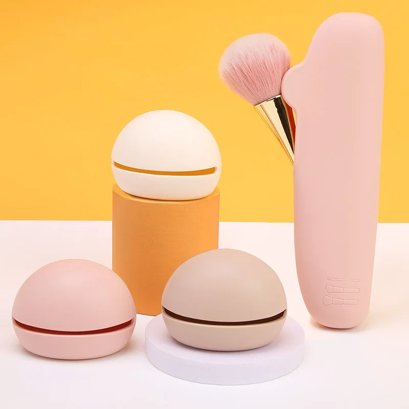 Boîte de rangement en silicone pour œuf de beauté – Anti-poussière & Portable