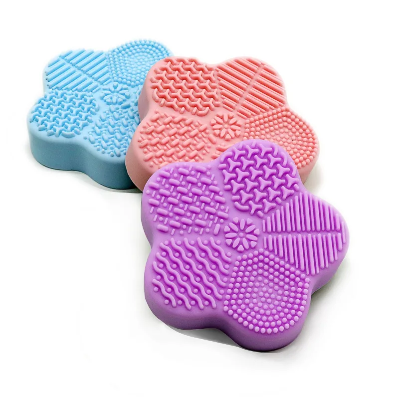 Tapis Nettoyant Brosse Maquillage en Silicone – Lavable & Réutilisable