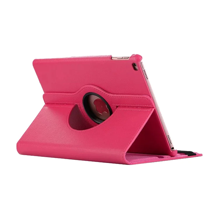 Étui Cuir PU Litchi 360° Anti-Choc pour iPad Mini 1/2/3/4/5/6 – Coloré et Élégant