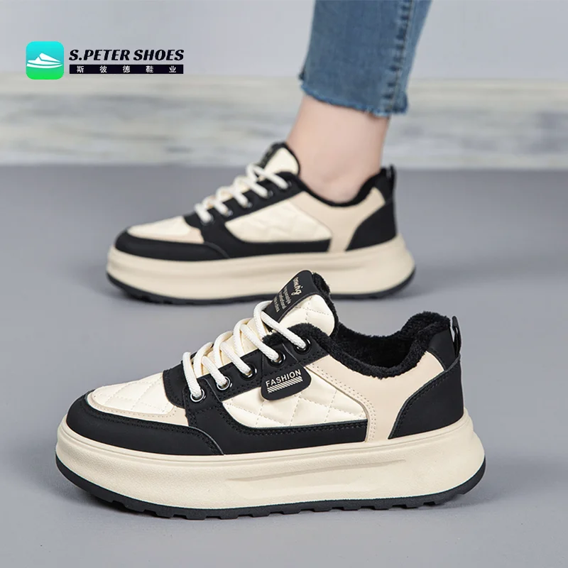 Chaussures Sneakers SPETER Semelle Surélevée | Doublure Polaire | Résistant Eau | Urbain