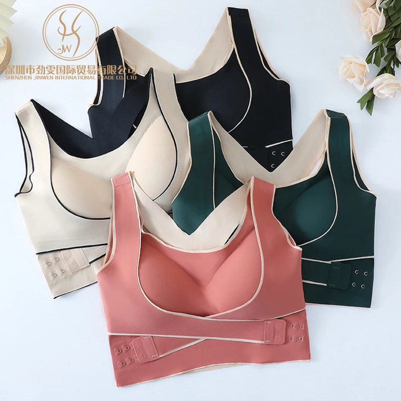 Soutien-gorge Sport Push-Up Sans Couture Grande Taille – Respirant & Confortable