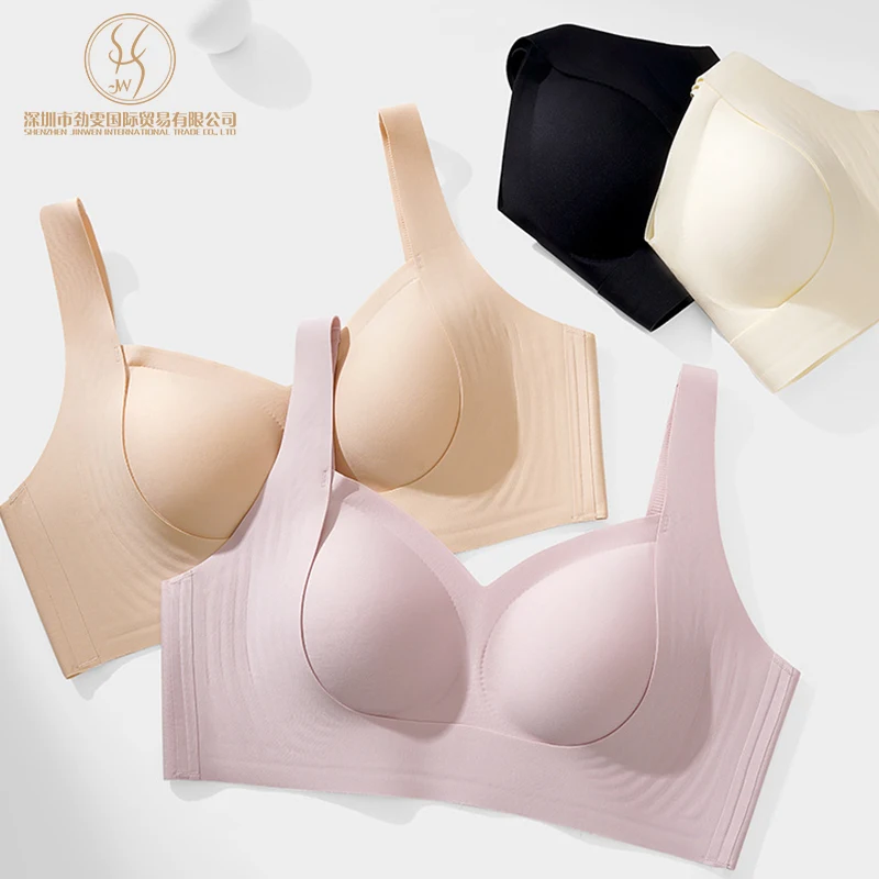 Soutien-gorge sans couture sport taille plus – Respirant & Anti-bactérien