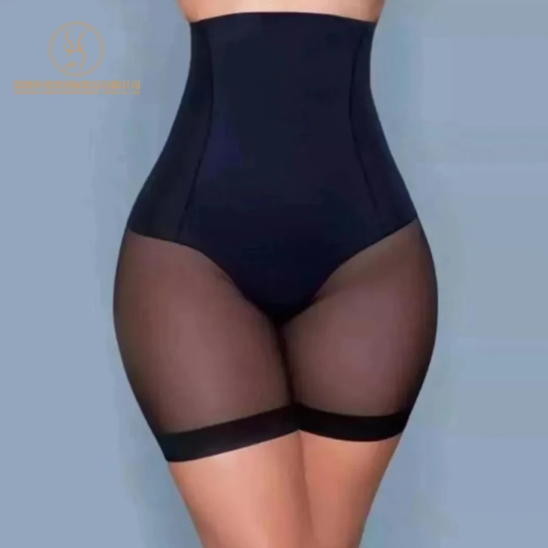 Culotte gainante taille haute en nylon sans couture, effet rehausseur de fesses, très populaire