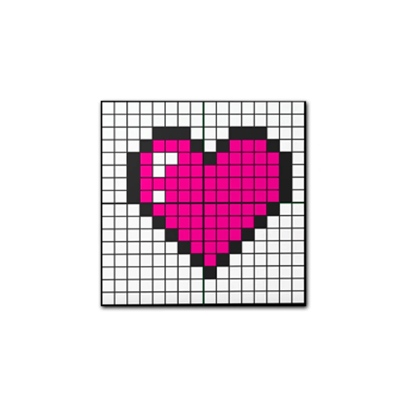 Panneau LED Pixel RGB 16x16 DIY – Écran d'affichage animé contrôle Bluetooth