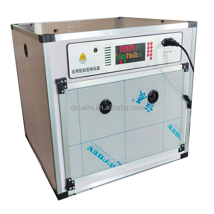 Incubateur Automatique 340 Œufs Double Alimentation 12V/220V – Taux d'Éclosion 98%