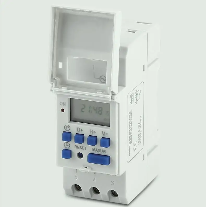 Interrupteur minuterie numérique BT 220V pour incubateur à œufs – Retournement automatique