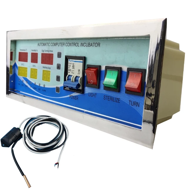 Incubateur Automatique XM-18G | Contrôleur Numérique Temp & Humidité | Taux d'Éclosion 95%