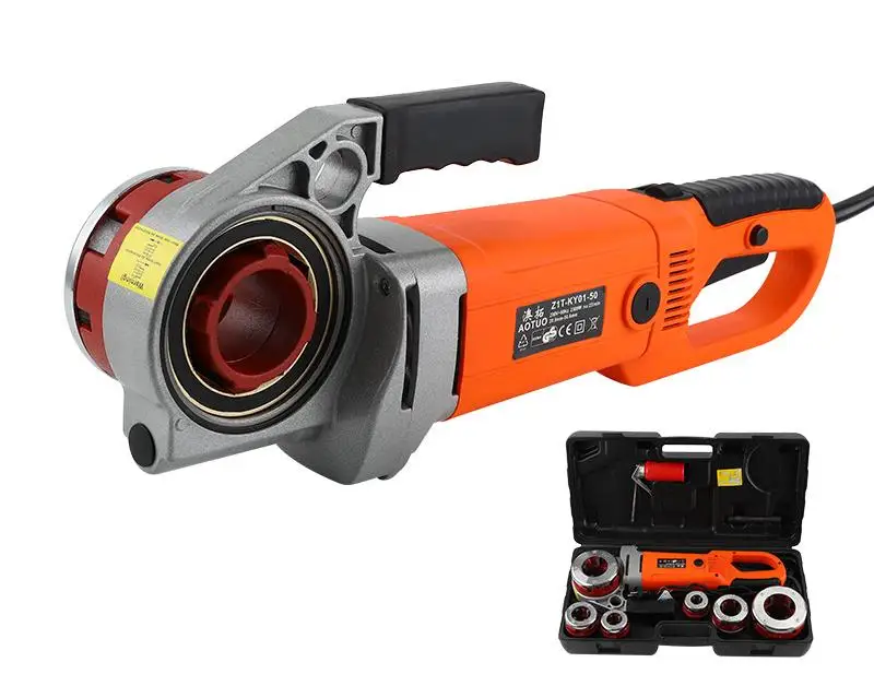 Machine de Filetage de Tuyau 2000W – Moteur Cuivre Haute Performance | Aotuo