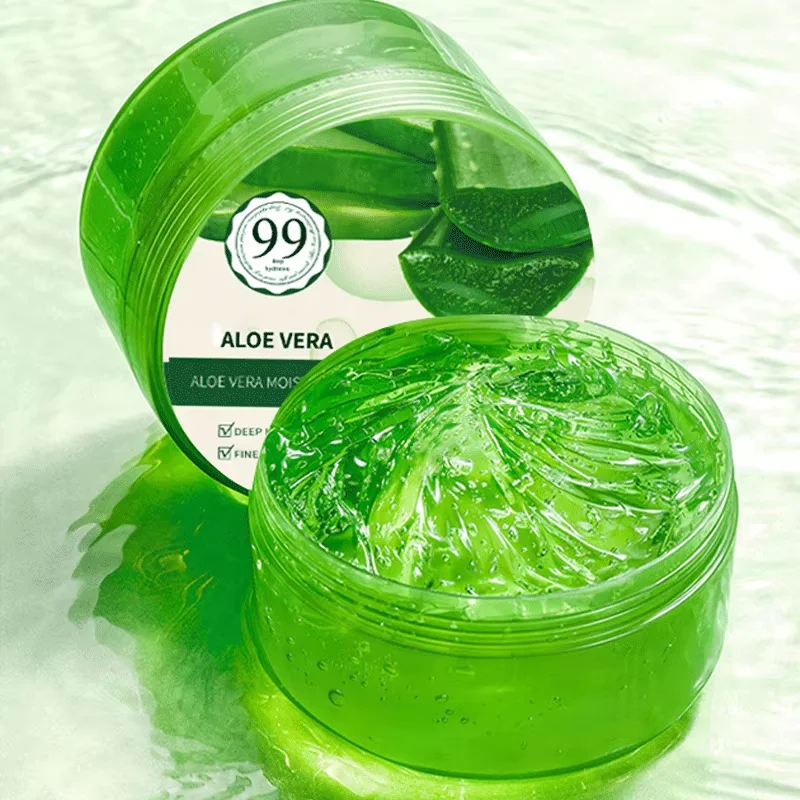 Gel Crème Aloe Vera Hydratant & Apaisant 300g – Tous Types de Peau