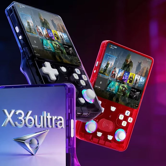 Console de Jeu Portable X36 Ultra – Écran 4.2" 64Go 15000 Jeux Wi-Fi Linux