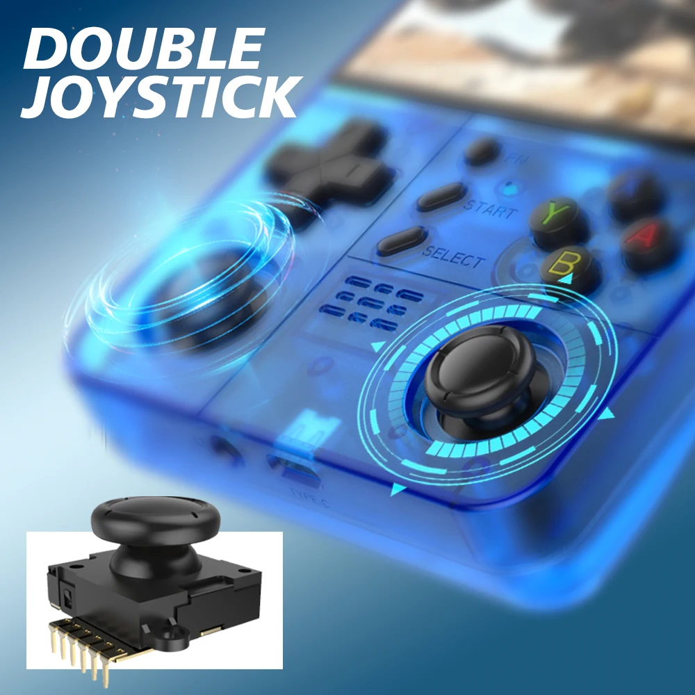 Console de Jeu Portable R40XX PRO MAX 64GB – 15000 Jeux Rétro, Wi-Fi, Écran IPS 4.2"