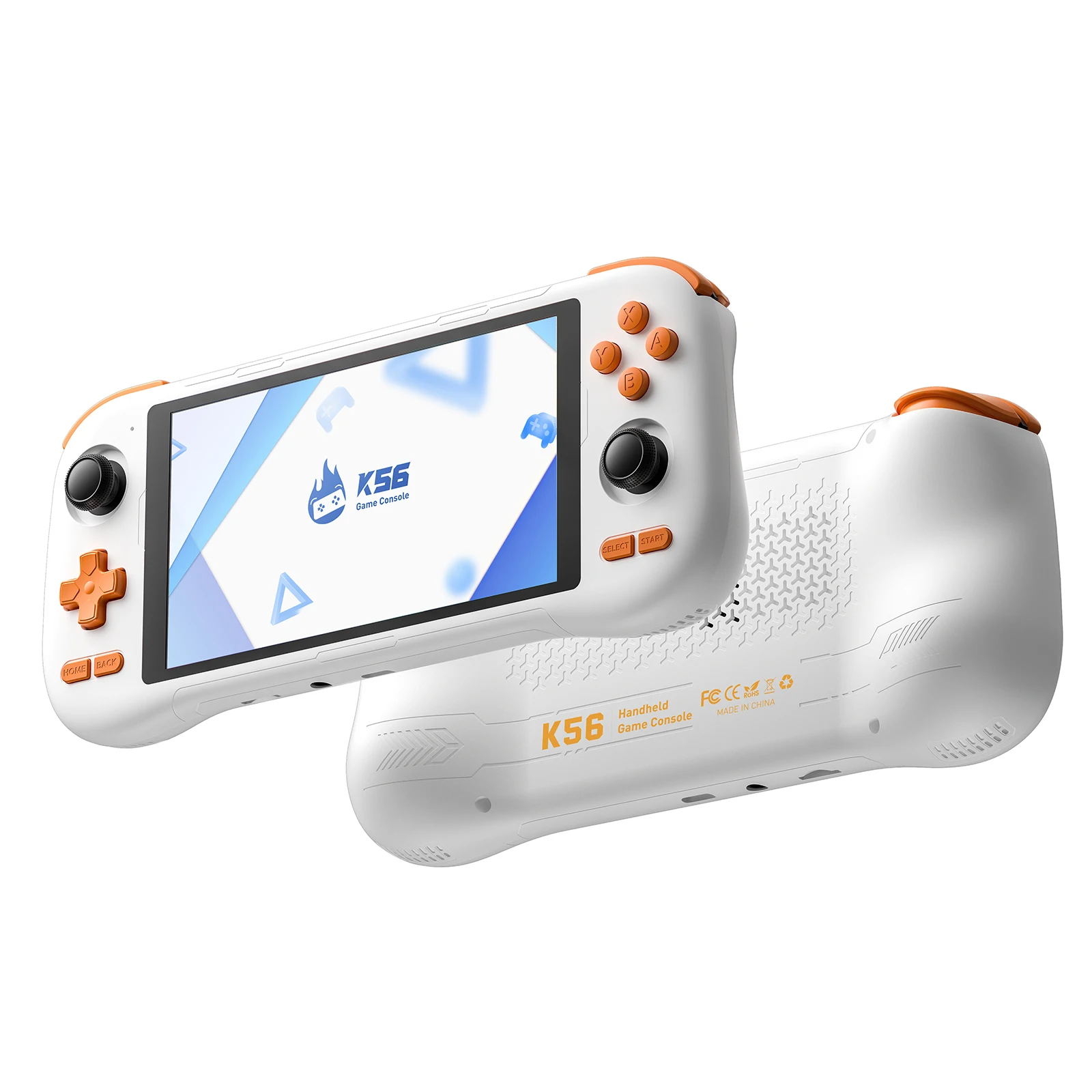 Console de Jeu Portable K56 5.5'' Android 14 – 10000 Jeux Intégrés, Batterie 5000mAh, Wi-Fi