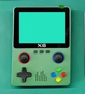 Console de jeu portable X6 – Écran 3,5" – 10 000 jeux intégrés – Double joystick