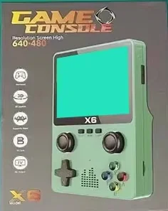 Console de Jeu Portable X6 – Écran 3.5" HD | 10 000 Jeux Intégrés | Double Joystick