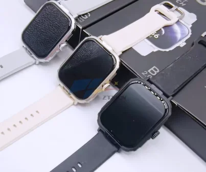 Montre Connectée 2.19" avec Appel BT, Oxymètre, Fréquence Cardiaque & Écouteur – IP67