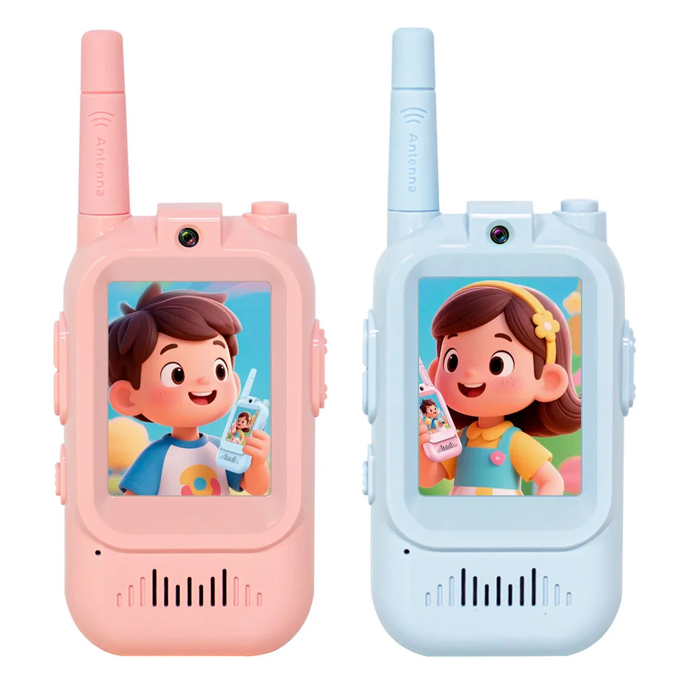 Talkie-Walkie Enfant XMT – Portée 1.5km, Son Clair, 160 Canaux (Set 2 pièces)