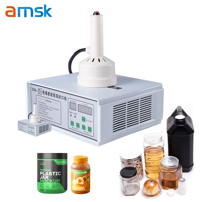 Machine de Scellage Manuel à Induction pour Bouteilles – Semi-Auto 220V | AMSK