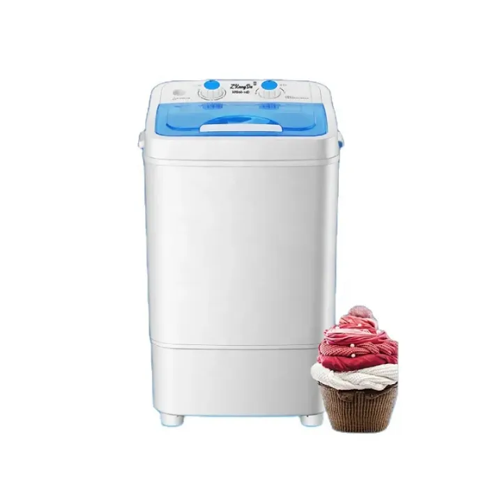 Mini Machine à Laver Semi-Automatique – Compacte, Économique et Facile à Utiliser