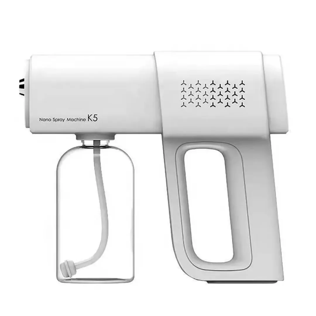 Pistolet Pulvérisateur Nano K5 Rechargeable pour Barbiers et Salons - Diffuseur de Brume Fine pour Soin Capillaire et Cutané