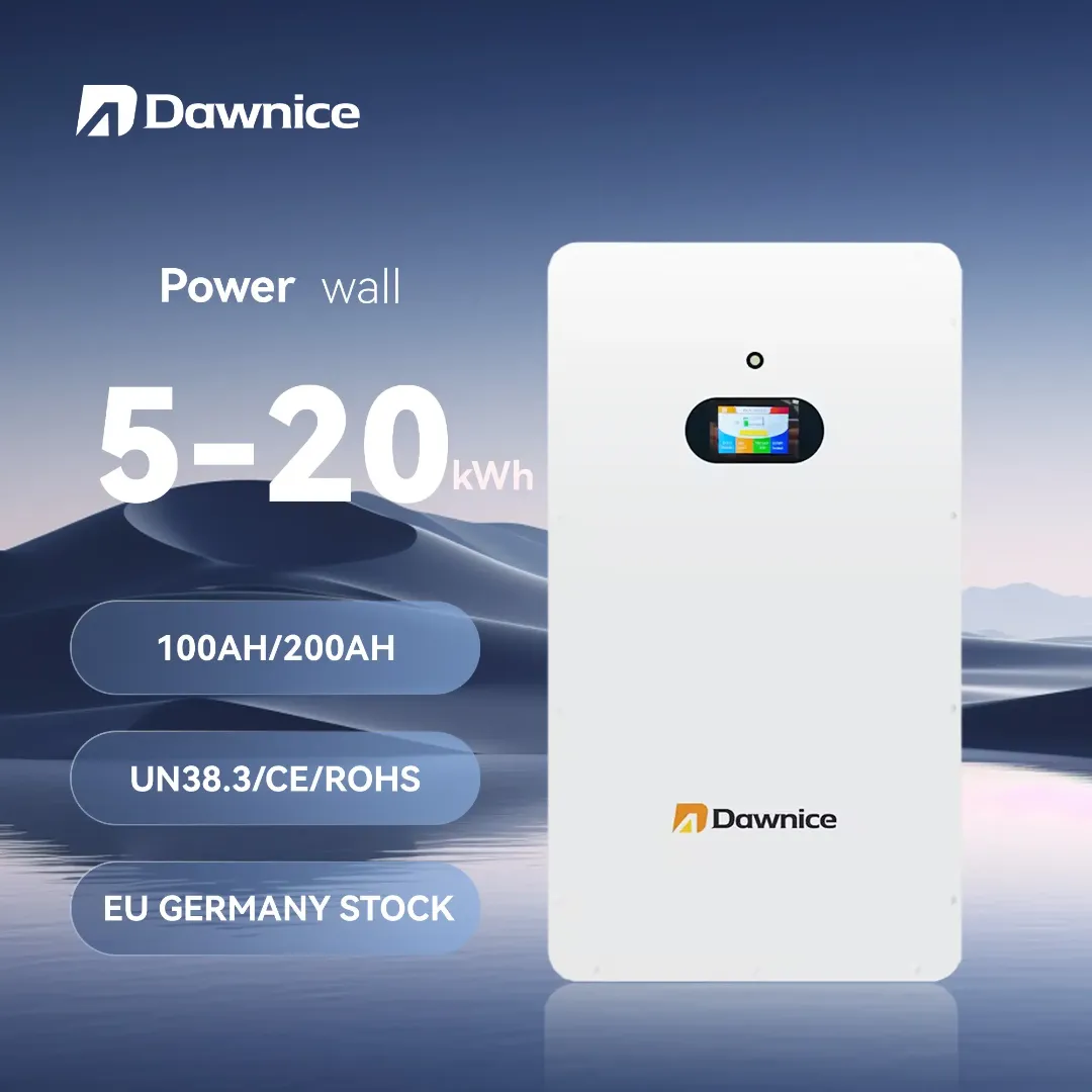 Batterie Murale Lithium LiFePO4 51.2V 100Ah (5.12kWh) - Écran Tactile, WiFi & Bluetooth - 6000+ Cycles