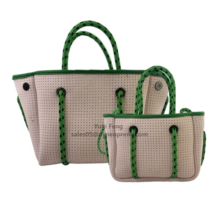 Pack Duo Sac Fourre-Tout et Mini Sac - Néoprène Sport Chic