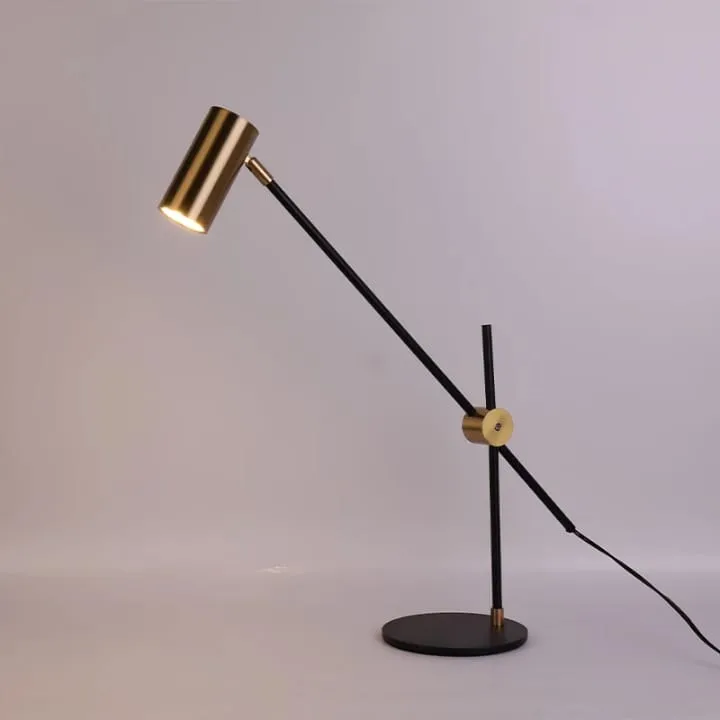 . Lampe Double Bras Croisé avec Tête Orientable