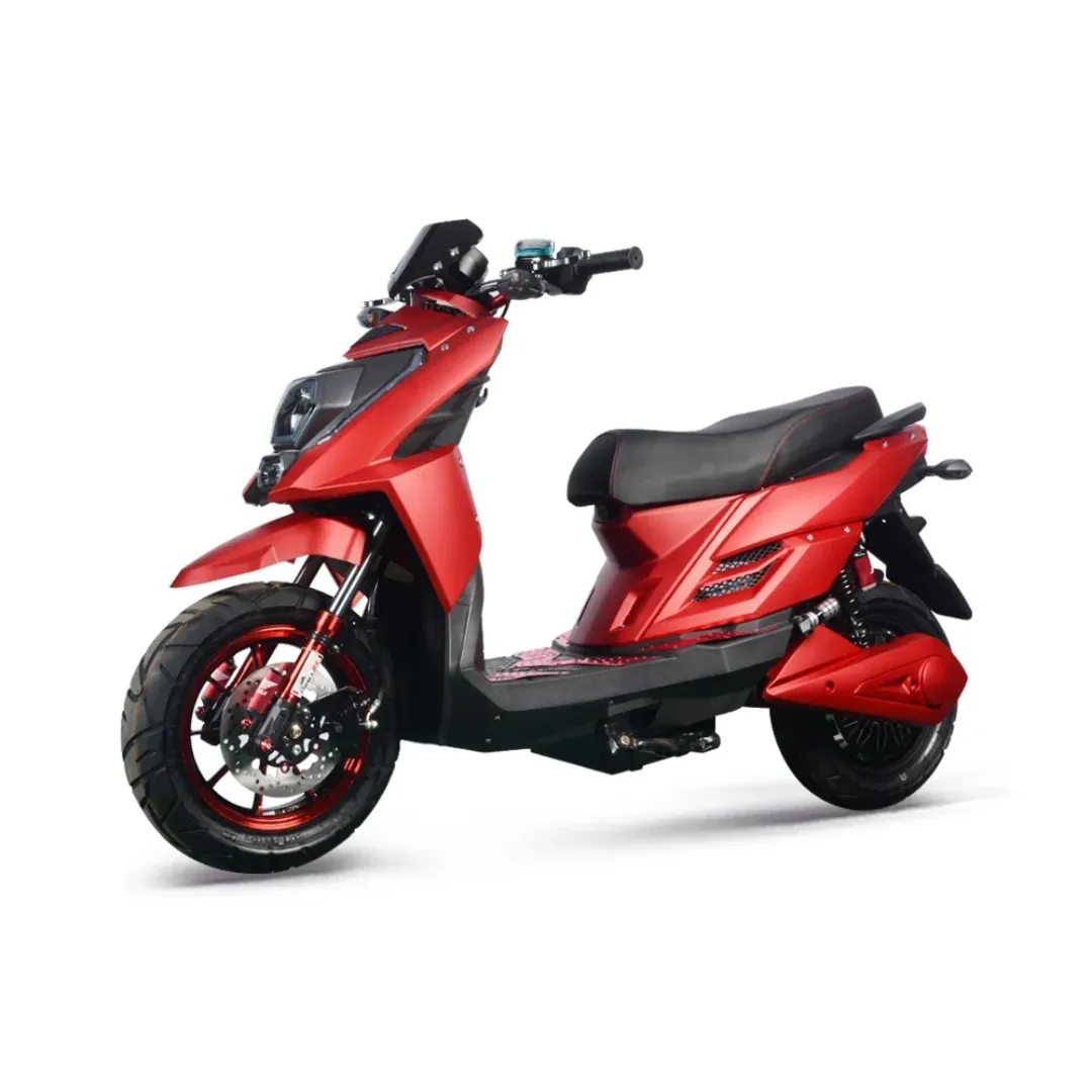 Moto Électrique Adulte DJL – 72V 2000W | Batterie Lithium 48Ah | 120 km d’autonomie | Freins à disque & Amortisseurs hydrauliques