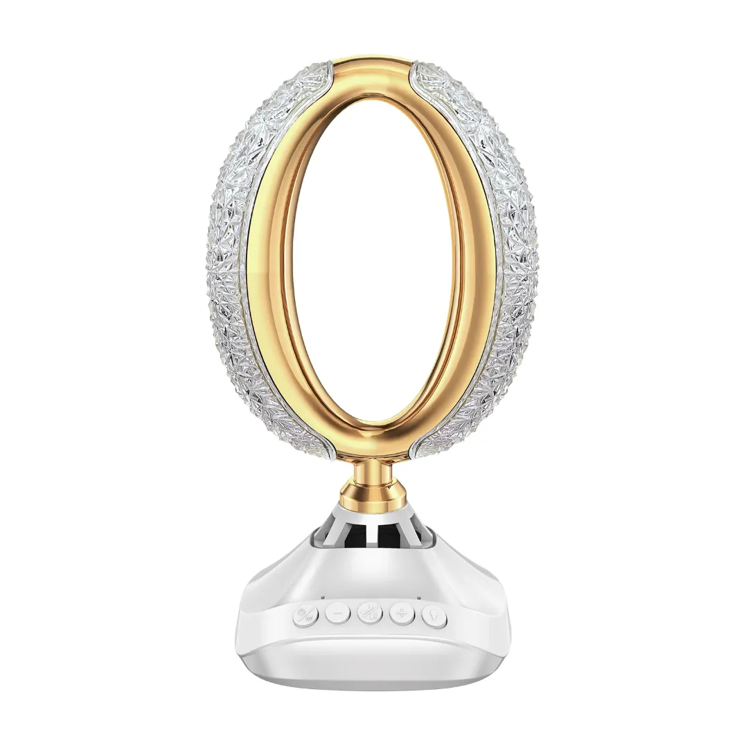 Lampe Coranique Bluetooth avec Haut-parleur – Modèle Ovale Luxe