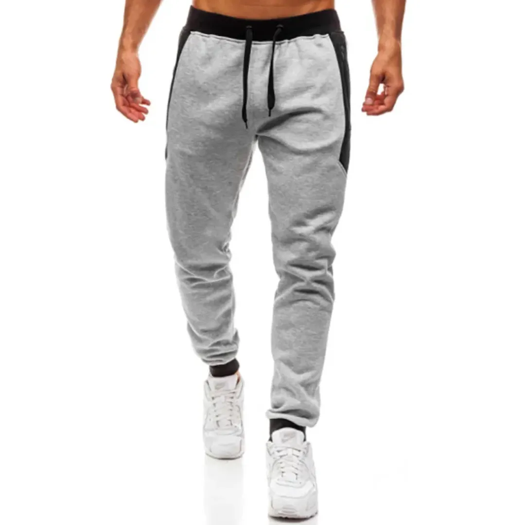 Jogger "Essential Move" – Gris & Noir Sportwear Homme