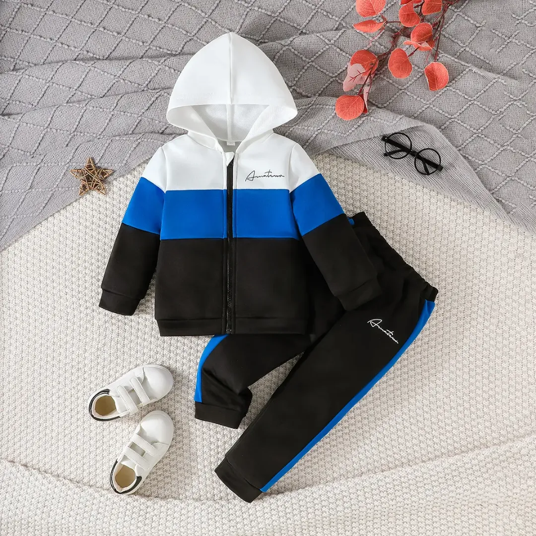 Enfant – Hoodie Zippé + Pantalon Sport