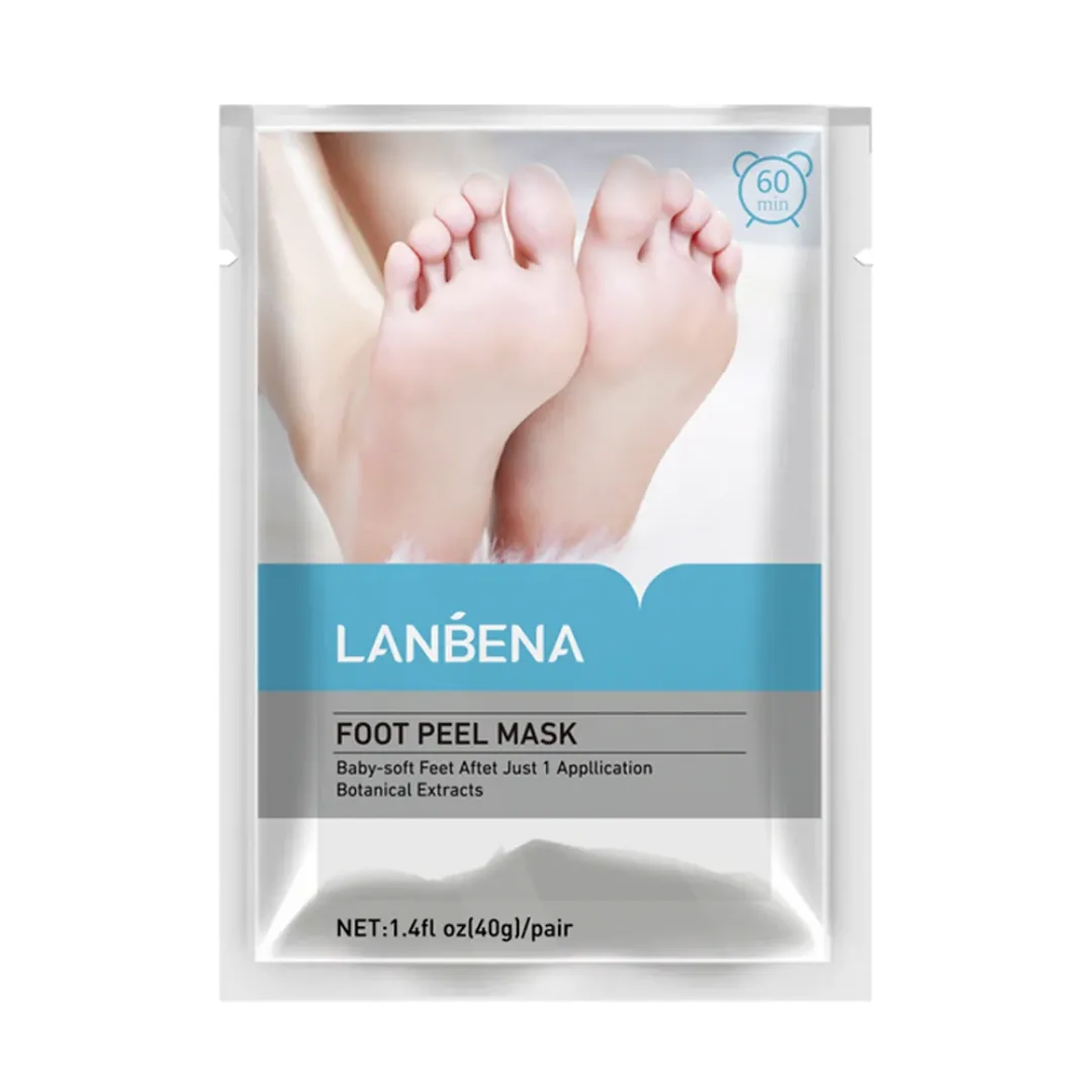 LANBENA Masque pour les pieds Peeling pour les jambes Chaussettes exfoliantes