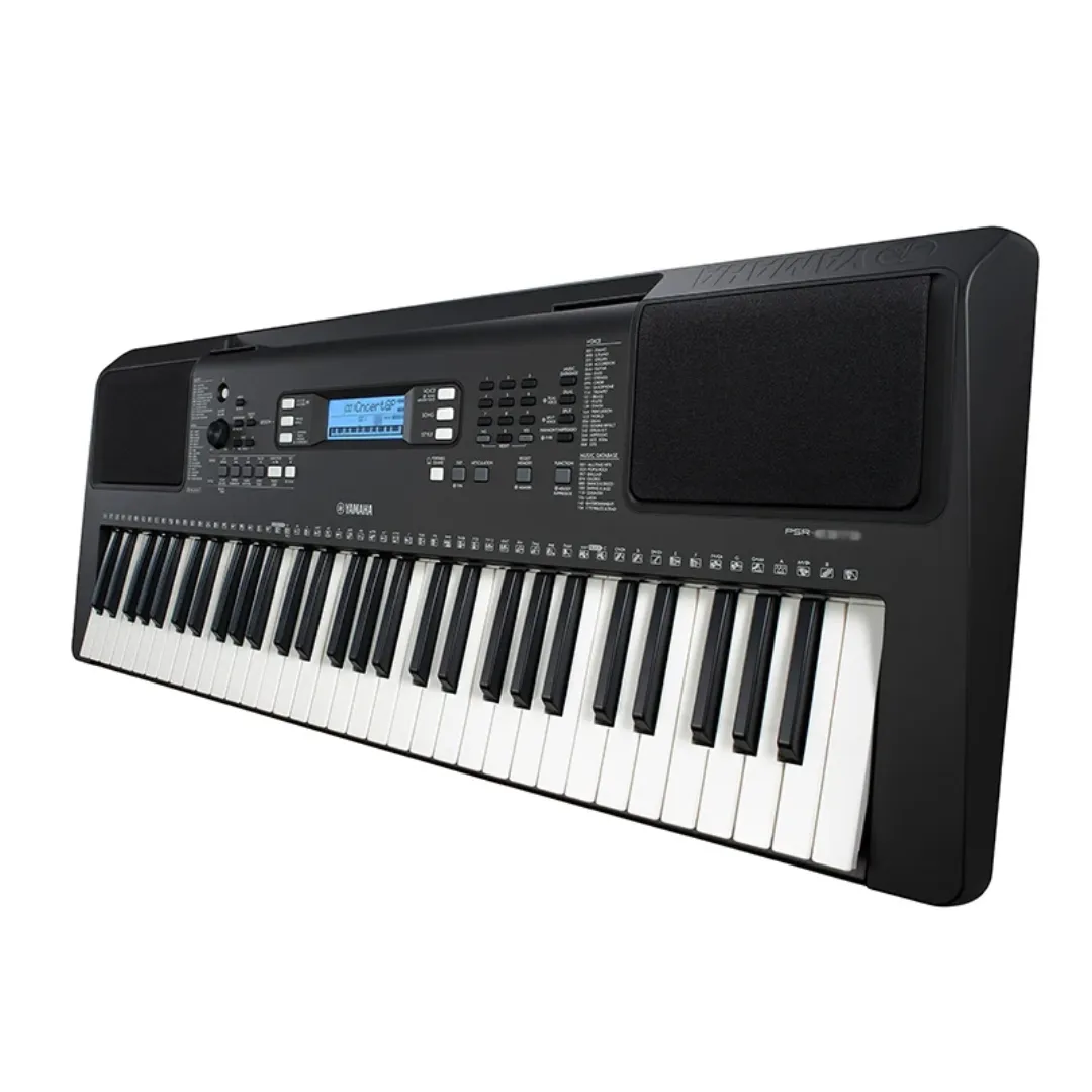 Piano Haute qualité Yamahas PSR E-383 Portable 61 touches numérique électronique orgue clavier Instrument de musique