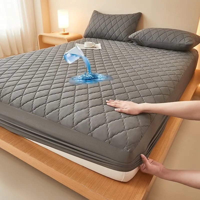 Protège-matelas imperméable matelassé – Housse intégrale respirante toutes tailles
