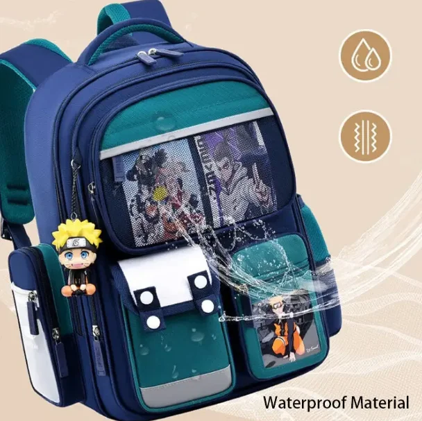 Sac à dos Oxford imperméable personnalisable pour enfants – Tissu robuste, design tendance, idéal école & loisirs
