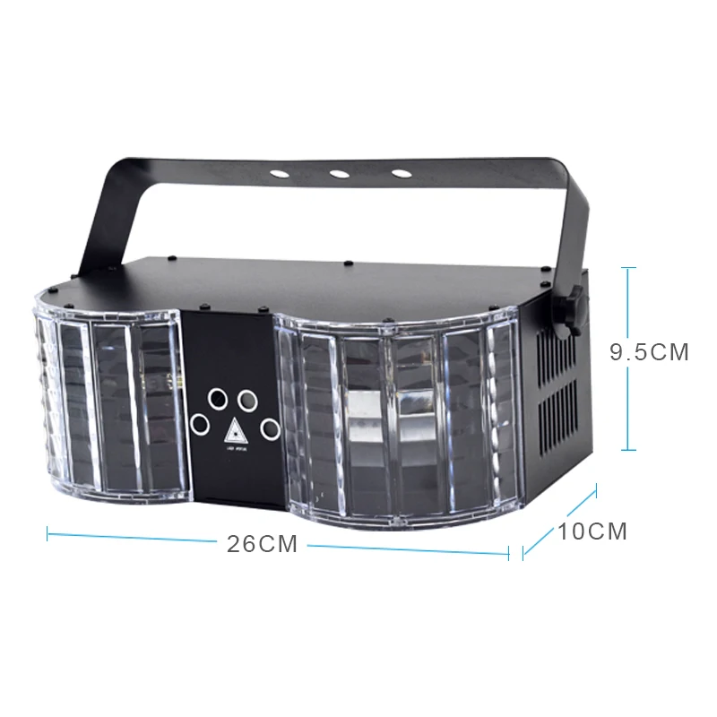 Projecteur Laser RGB LED 18W WUZSTAR – Jeux de Lumière DJ Disco Piste de Danse