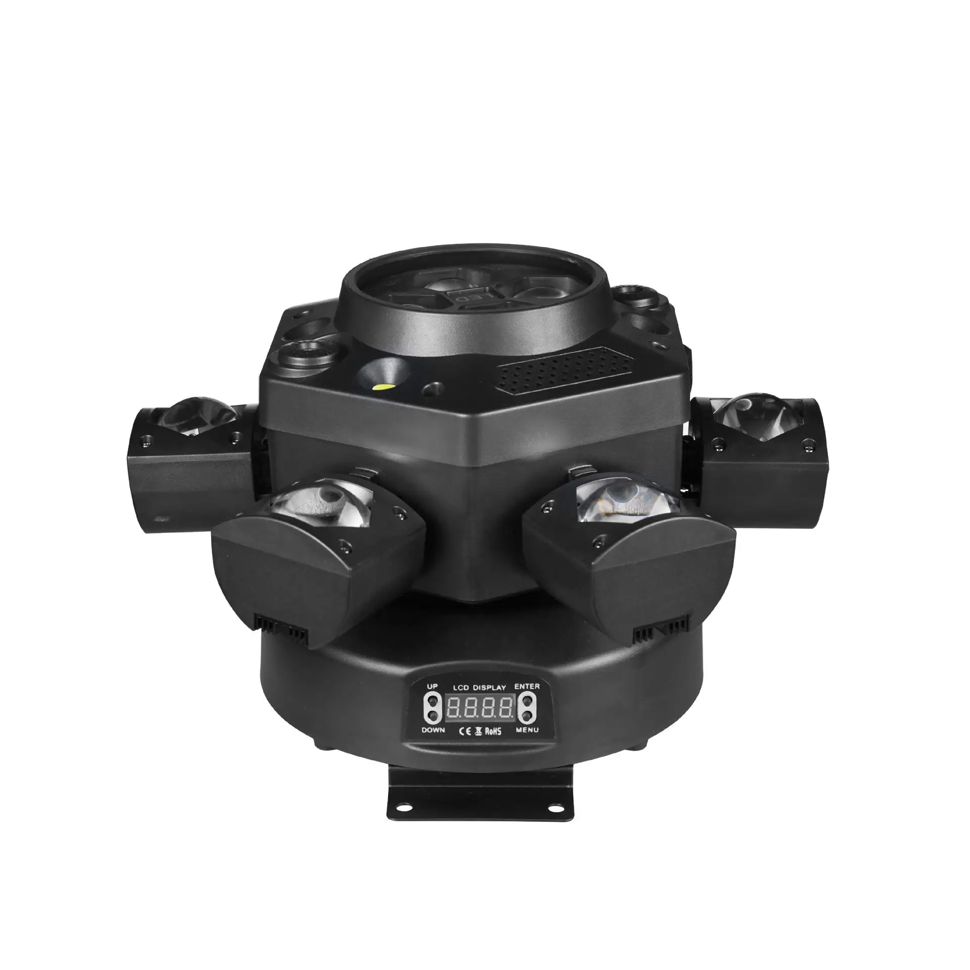 Projecteur Scène 350W RGBWY Effet Œil d'Abeille UV – Lumière Disco & Concert