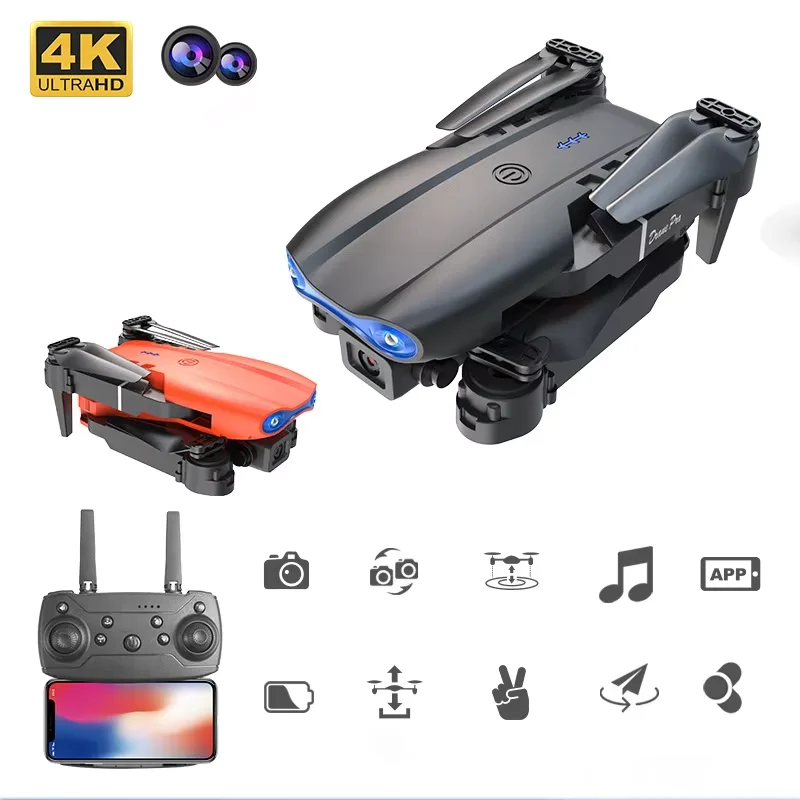 Drone GPS E99 Caméra 4K Double | Moteur Brushless Pliable | Télécommande Enfants & Débutants