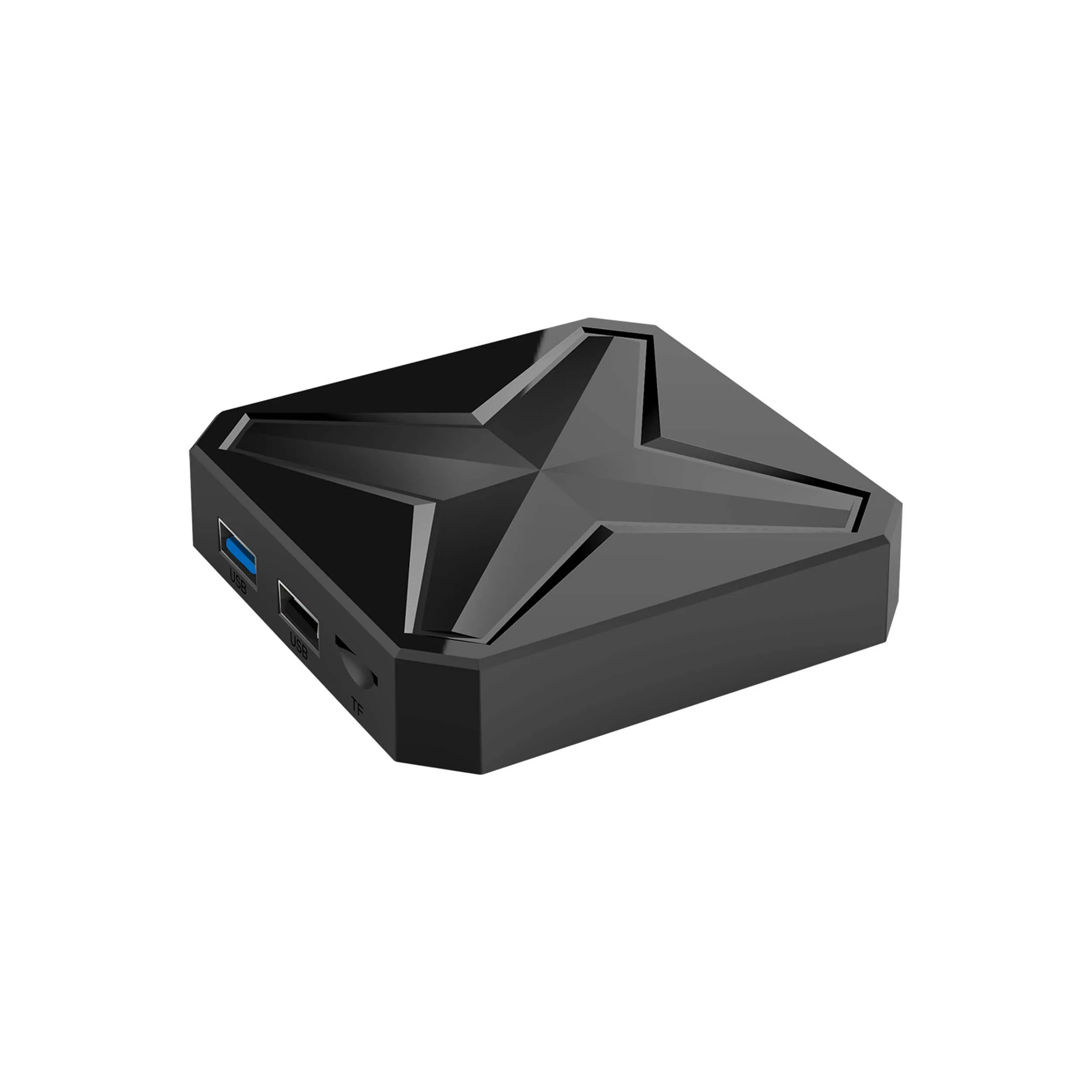Boîtier TV Android 14 JUNUO 8K RK3518 Quad Core WiFi BT5.4 IPTV Smart Box