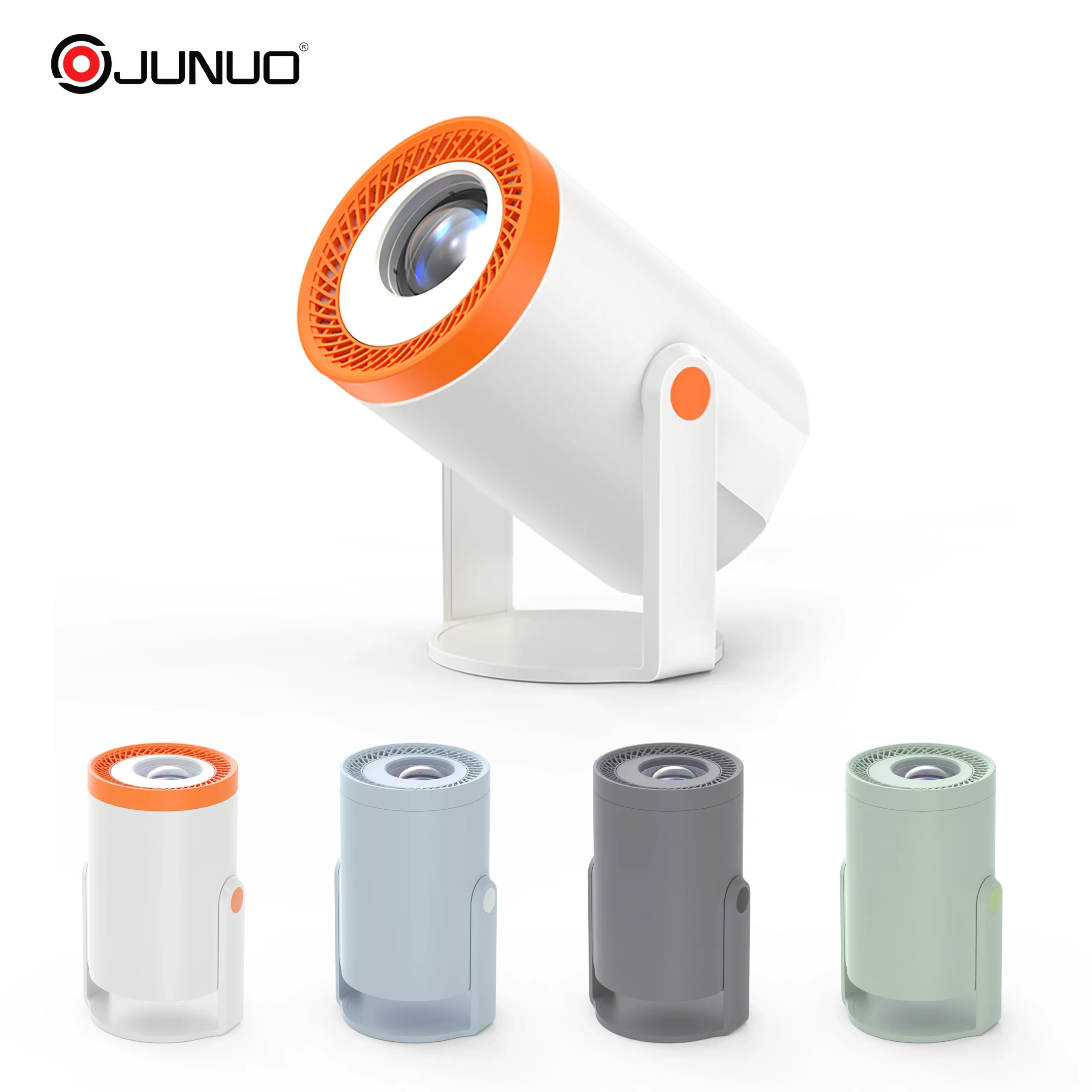 Projecteur Portable JUNUO TURN1 Android 14 WiFi6 720P 4K Max 325 pouces Home Cinéma