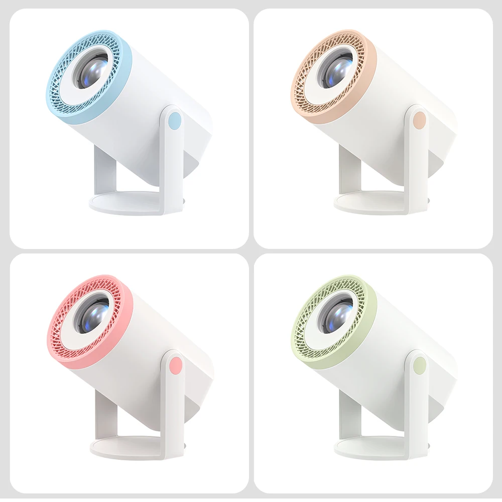 Projecteur Portable JUNUO TURN1 Android 14 WiFi6 720P 4K Max 325 pouces Home Cinéma