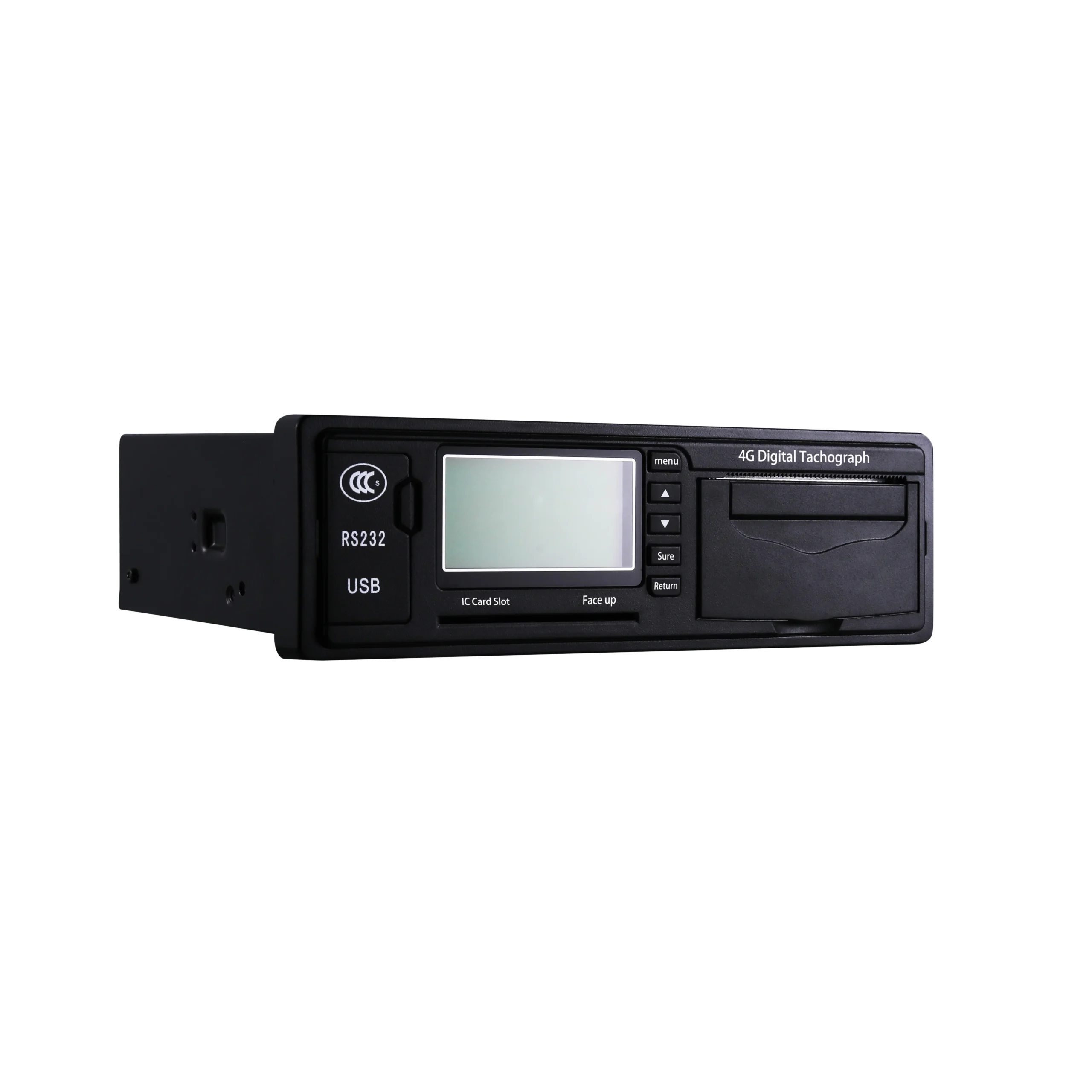 Tachygraphe GPS Numérique BY16 – Boîte Noire pour Camion, Bus & École | Écran 2,5"